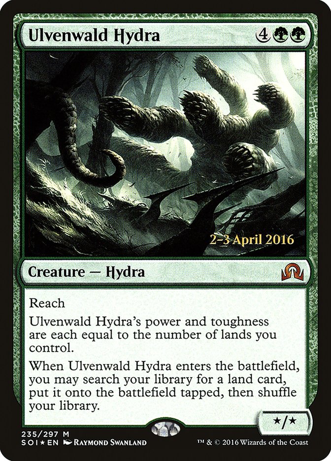 Ulvenwald Hydra [Shadows over Innistrad Prerelease Promos] | L.A. Mood Comics and Games