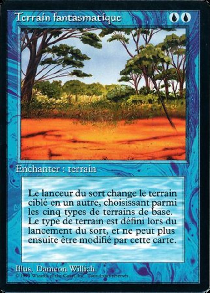 Phantasmal Terrain [Foreign Black Border] | L.A. Mood Comics and Games