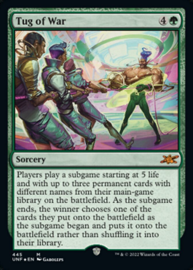 Tug of War (Galaxy Foil) [Unfinity] | L.A. Mood Comics and Games