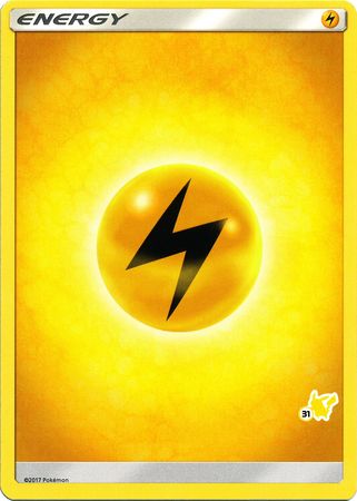 Lightning Energy (Pikachu Stamp #31) [Battle Academy 2020] | L.A. Mood Comics and Games