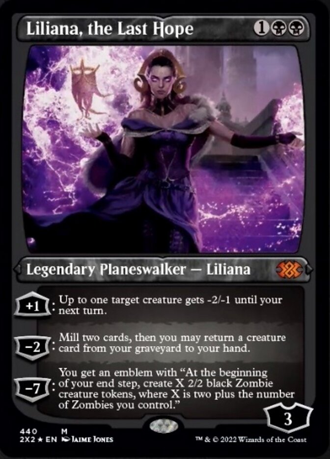 Liliana, the Last Hope (Foil Etched) [Double Masters 2022] | L.A. Mood Comics and Games