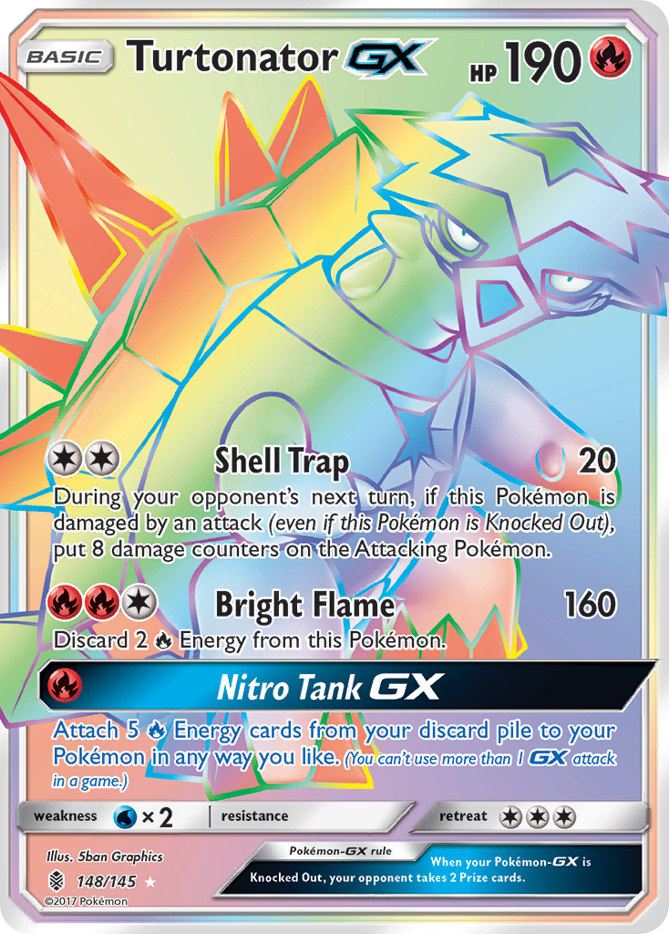 Turtonator GX (148/145) [Sun & Moon: Guardians Rising] | L.A. Mood Comics and Games