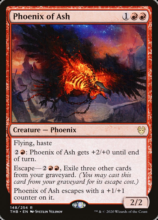 Phoenix of Ash [Theros Beyond Death] | L.A. Mood Comics and Games