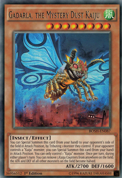 Gadarla, the Mystery Dust Kaiju [BOSH-EN087] Rare | L.A. Mood Comics and Games