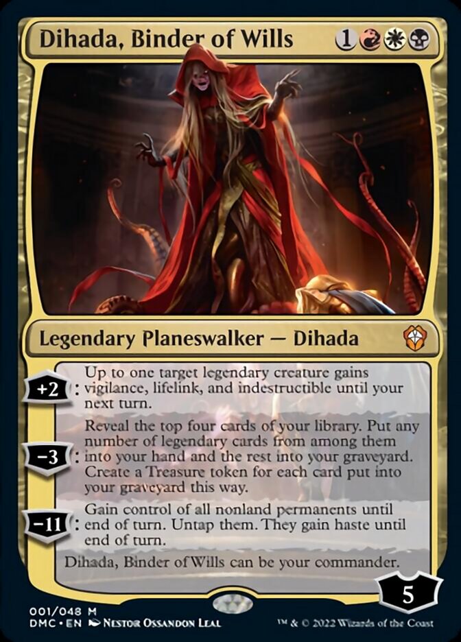 Dihada, Binder of Wills [Dominaria United Commander] | L.A. Mood Comics and Games