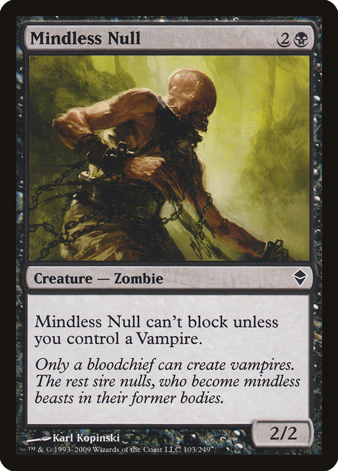 Mindless Null [Zendikar] | L.A. Mood Comics and Games