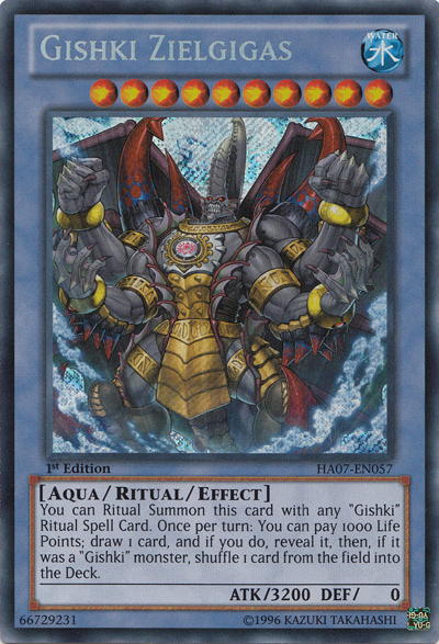 Gishki Zielgigas [HA07-EN057] Secret Rare | L.A. Mood Comics and Games