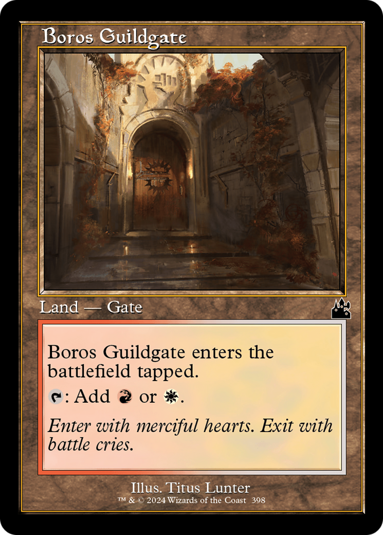 Boros Guildgate (Retro Frame) [Ravnica Remastered] | L.A. Mood Comics and Games