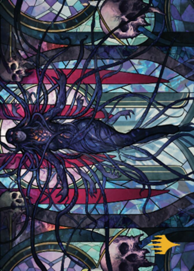 Braids, Arisen Nightmare Art Card 2 (Gold-Stamped Signature) [Dominaria United Art Series] | L.A. Mood Comics and Games