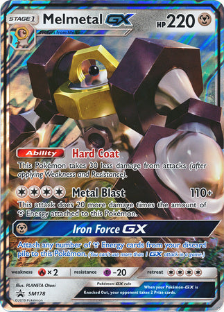 Melmetal GX (SM178) (Jumbo Card) [Sun & Moon: Black Star Promos] | L.A. Mood Comics and Games