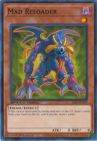Mad Reloader [SS05-ENA20] Common | L.A. Mood Comics and Games