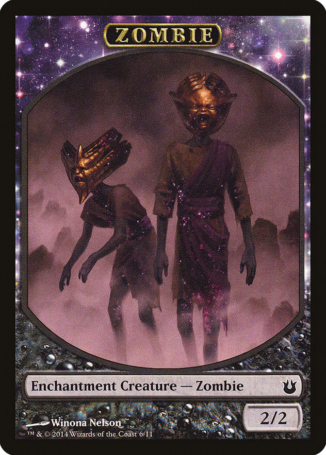 Zombie Token [Born of the Gods Tokens] | L.A. Mood Comics and Games