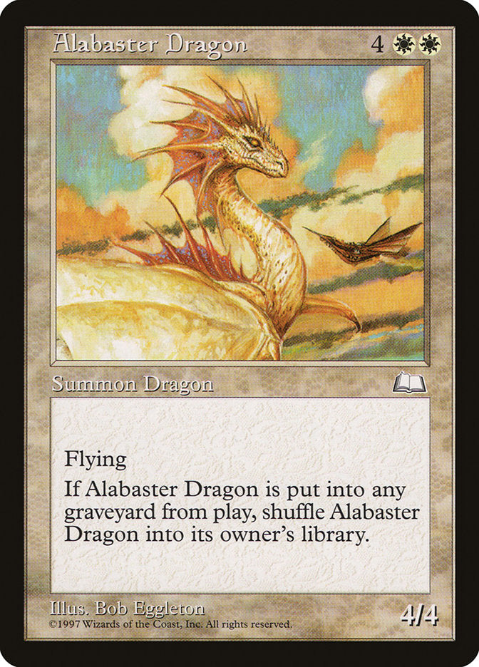 Alabaster Dragon [Weatherlight] | L.A. Mood Comics and Games