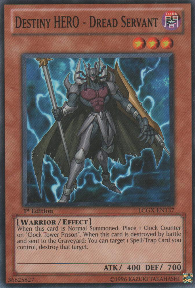 Destiny HERO - Dread Servant [LCGX-EN137] Common | L.A. Mood Comics and Games