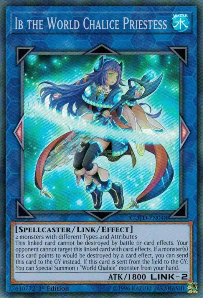 Ib the World Chalice Priestess [COTD-EN048] Super Rare | L.A. Mood Comics and Games