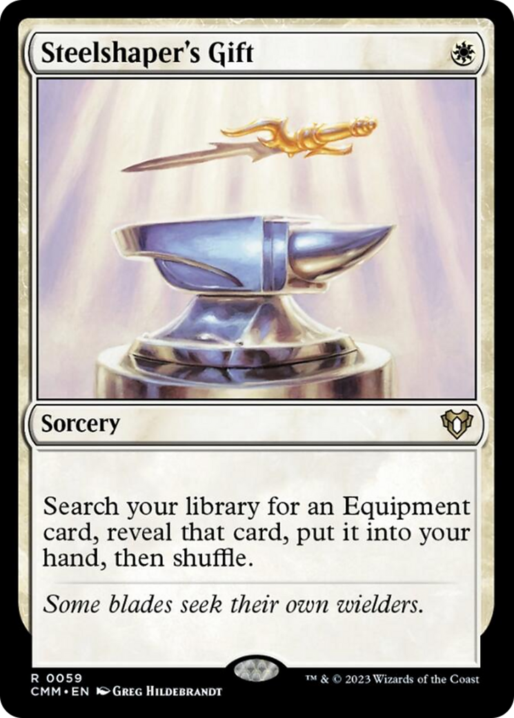 Steelshaper's Gift [Commander Masters] | L.A. Mood Comics and Games