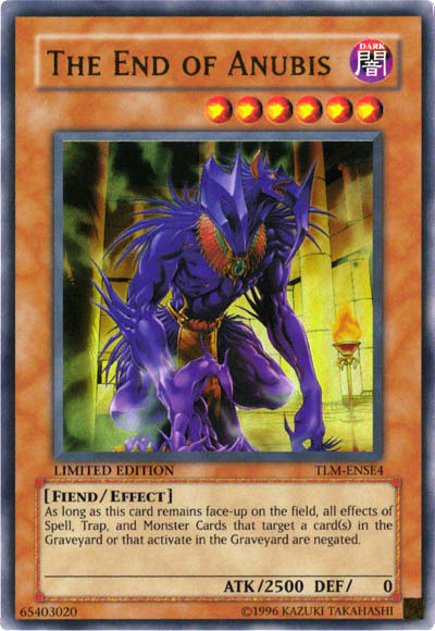 The End of Anubis [TLM-ENSE4] Ultra Rare | L.A. Mood Comics and Games