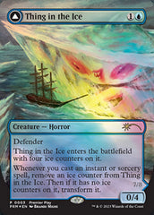 Thing in the Ice // Awoken Horror (Borderless Alternate Art) [Regional Championship Qualifiers 2023] | L.A. Mood Comics and Games