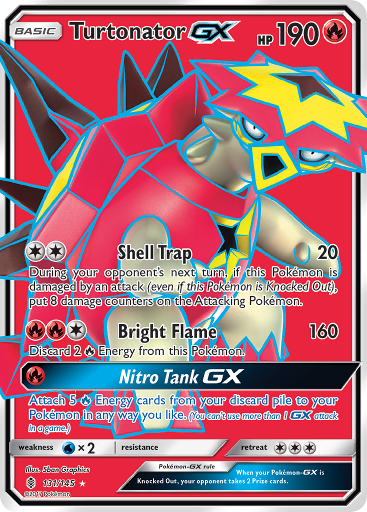 Turtonator GX (131/145) [Sun & Moon: Guardians Rising] | L.A. Mood Comics and Games