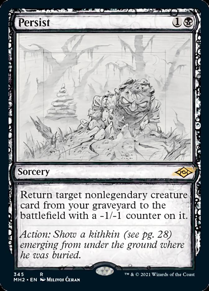Persist (Sketch) [Modern Horizons 2] | L.A. Mood Comics and Games