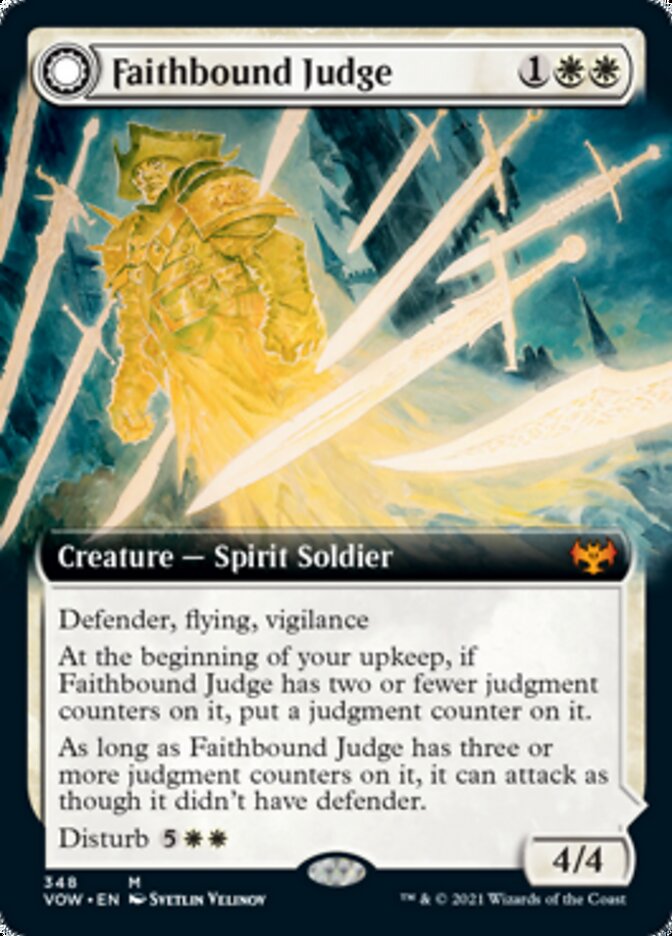Faithbound Judge // Sinner's Judgment (Extended Art) [Innistrad: Crimson Vow] | L.A. Mood Comics and Games