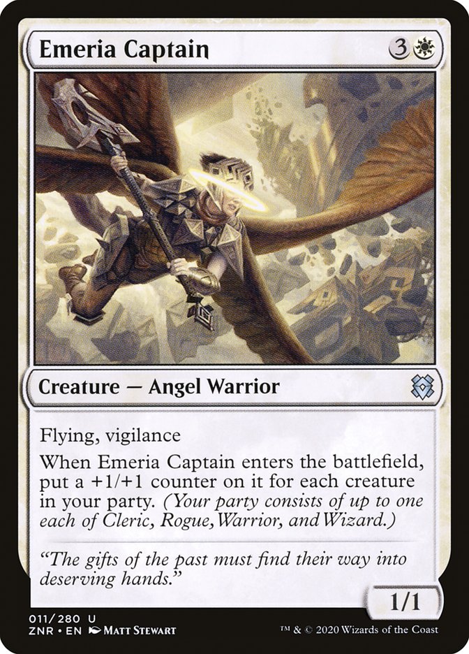 Emeria Captain [Zendikar Rising] | L.A. Mood Comics and Games