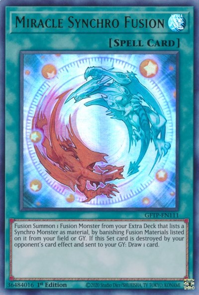 Miracle Synchro Fusion [GFTP-EN111] Ultra Rare | L.A. Mood Comics and Games