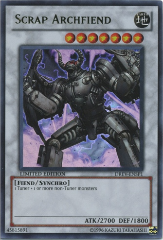 Scrap Archfiend [DREV-ENSP1] Ultra Rare | L.A. Mood Comics and Games