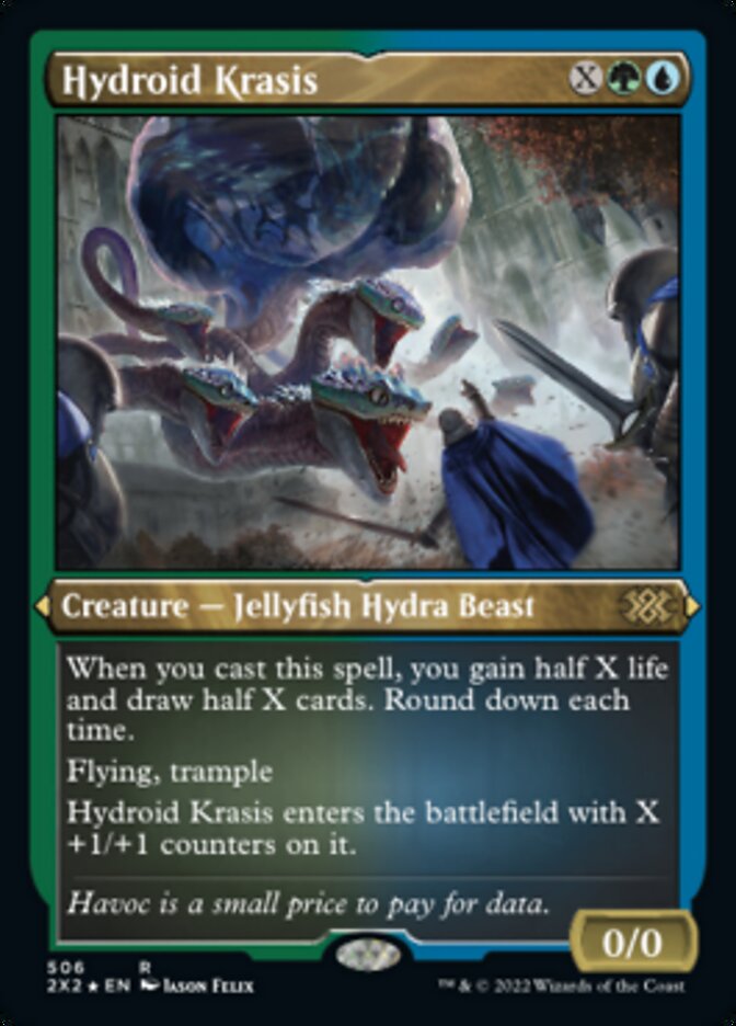 Hydroid Krasis (Foil Etched) [Double Masters 2022] | L.A. Mood Comics and Games