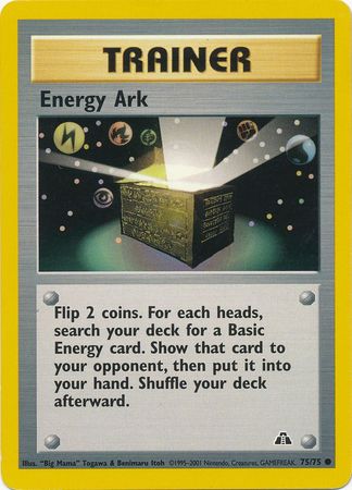 Energy Ark (75/75) [Neo Discovery Unlimited] | L.A. Mood Comics and Games