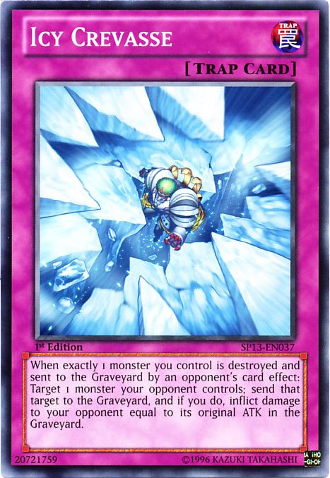 Icy Crevasse [SP13-EN037] Common | L.A. Mood Comics and Games