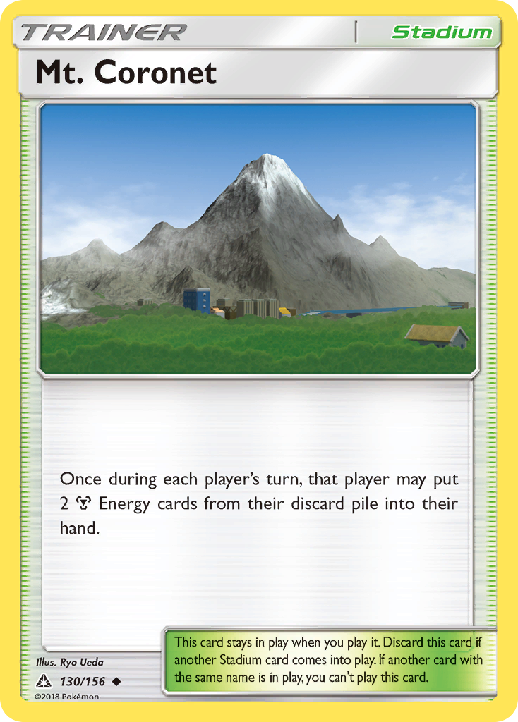 Mt. Coronet (130/156) [Sun & Moon: Ultra Prism] | L.A. Mood Comics and Games