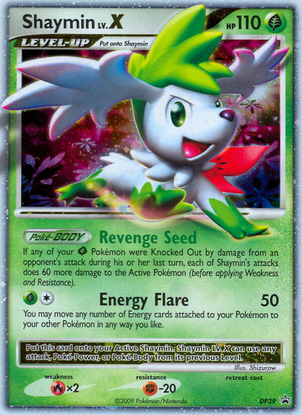 Shaymin LV.X (DP39) [Diamond & Pearl: Black Star Promos] | L.A. Mood Comics and Games