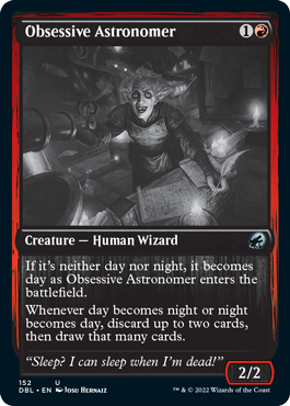 Obsessive Astronomer [Innistrad: Double Feature] | L.A. Mood Comics and Games