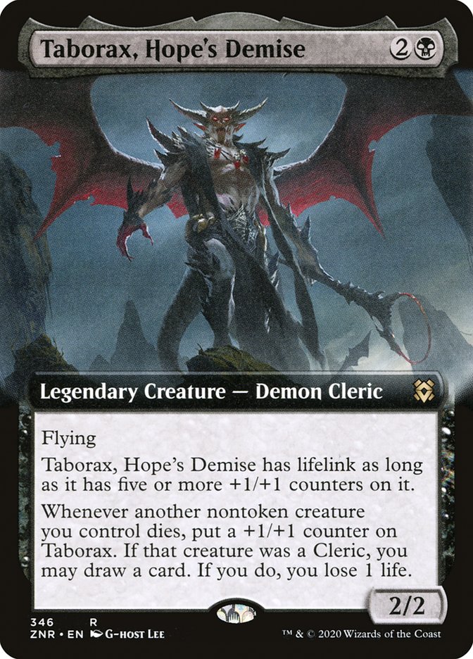 Taborax, Hope's Demise (Extended Art) [Zendikar Rising] | L.A. Mood Comics and Games