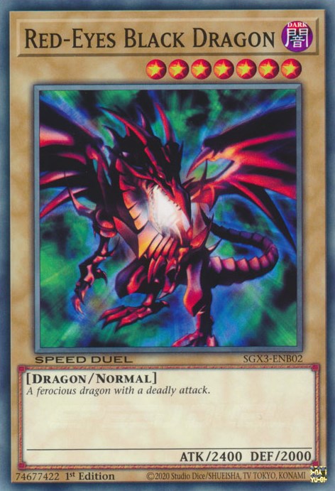 Red-Eyes Black Dragon [SGX3-ENB02] Common | L.A. Mood Comics and Games