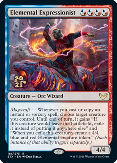 Elemental Expressionist [Strixhaven: School of Mages Prerelease Promos] | L.A. Mood Comics and Games