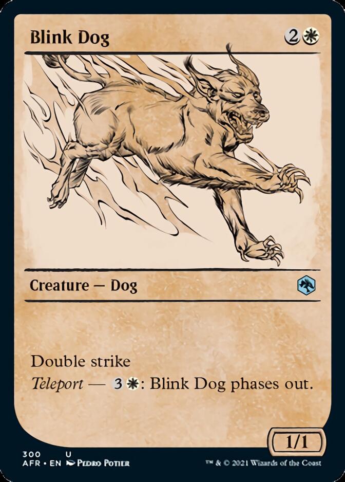 Blink Dog (Showcase) [Dungeons & Dragons: Adventures in the Forgotten Realms] | L.A. Mood Comics and Games