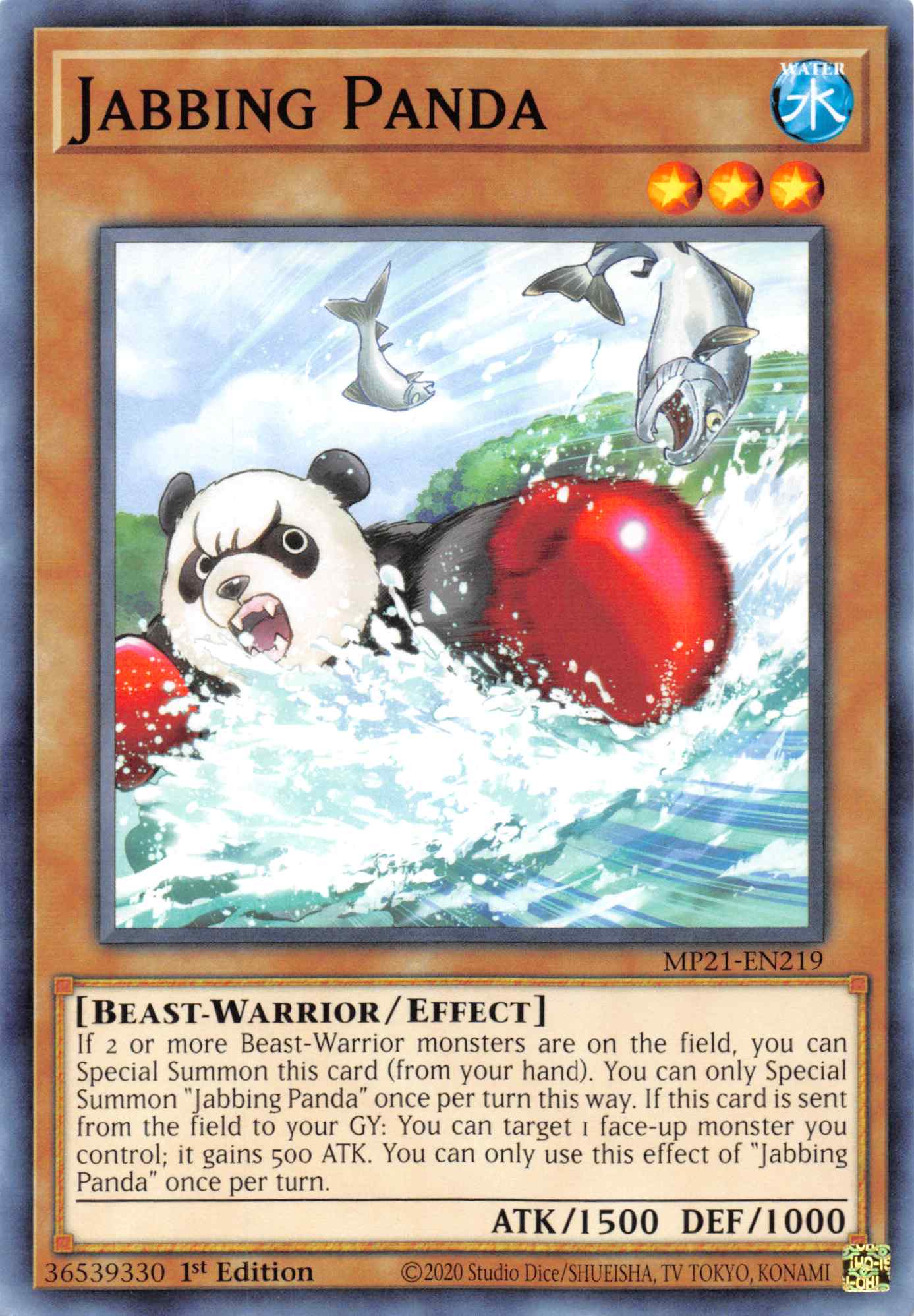 Jabbing Panda [MP21-EN219] Common | L.A. Mood Comics and Games
