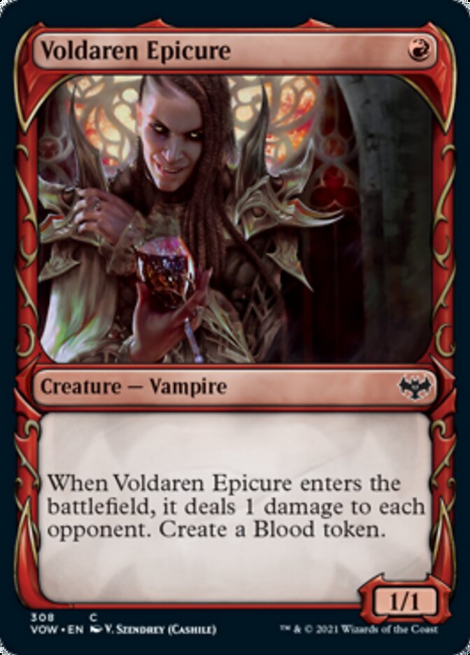 Voldaren Epicure (Showcase Fang Frame) [Innistrad: Crimson Vow] | L.A. Mood Comics and Games