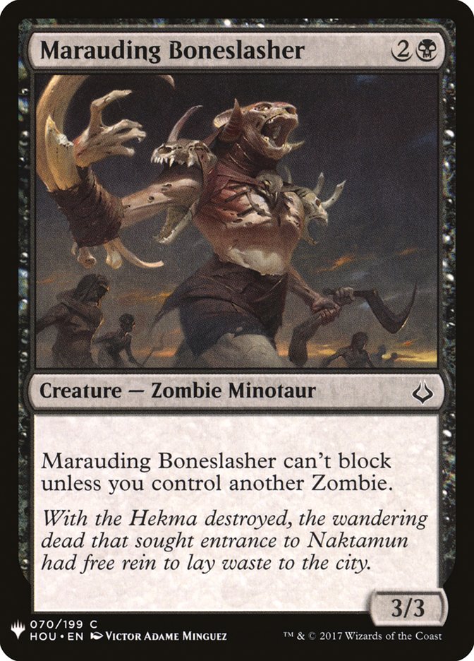 Marauding Boneslasher [Mystery Booster] | L.A. Mood Comics and Games