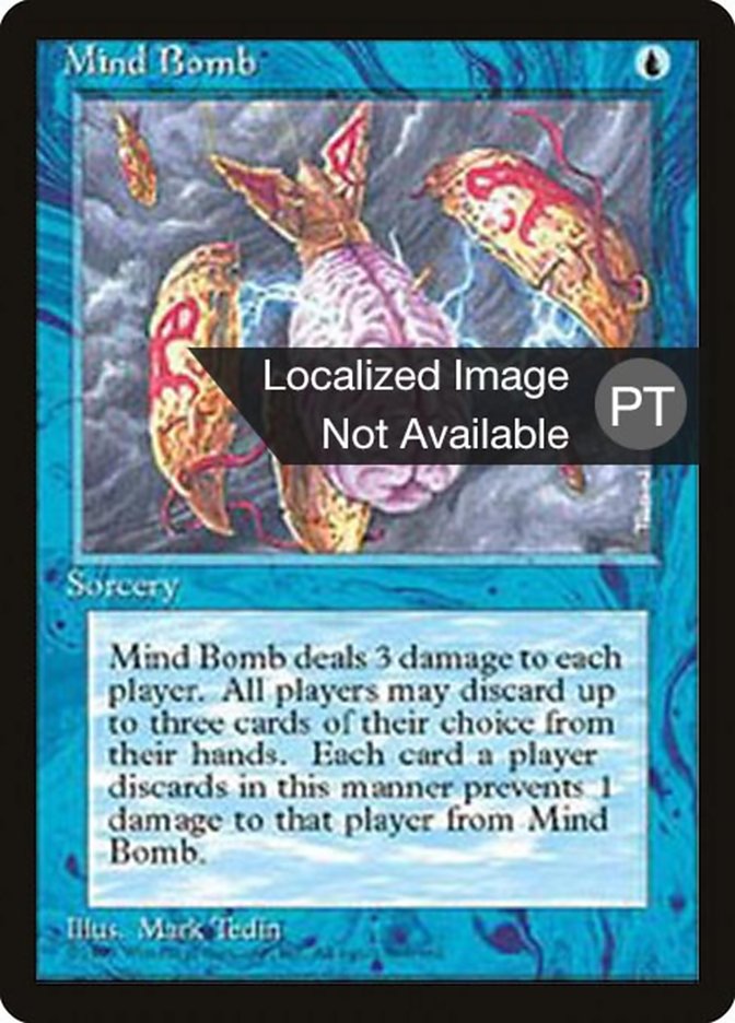 Mind Bomb [Fourth Edition (Foreign Black Border)] | L.A. Mood Comics and Games