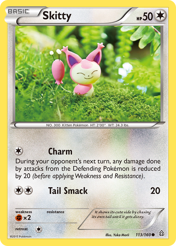 Skitty (113/160) [XY: Primal Clash] | L.A. Mood Comics and Games