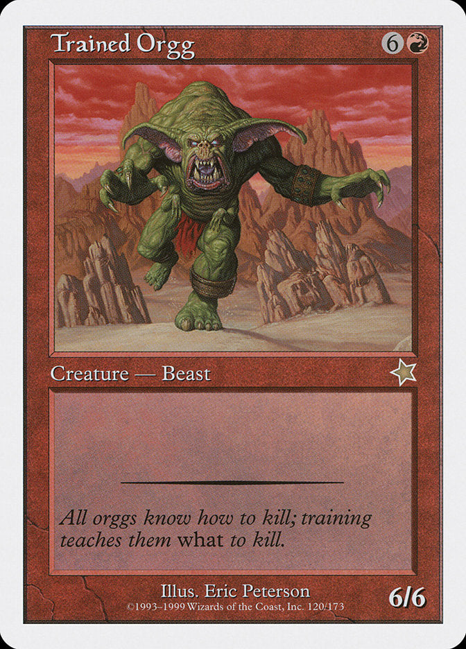 Trained Orgg [Starter 1999] | L.A. Mood Comics and Games