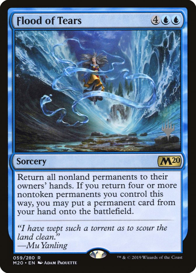 Flood of Tears (Promo Pack) [Core Set 2020 Promos] | L.A. Mood Comics and Games