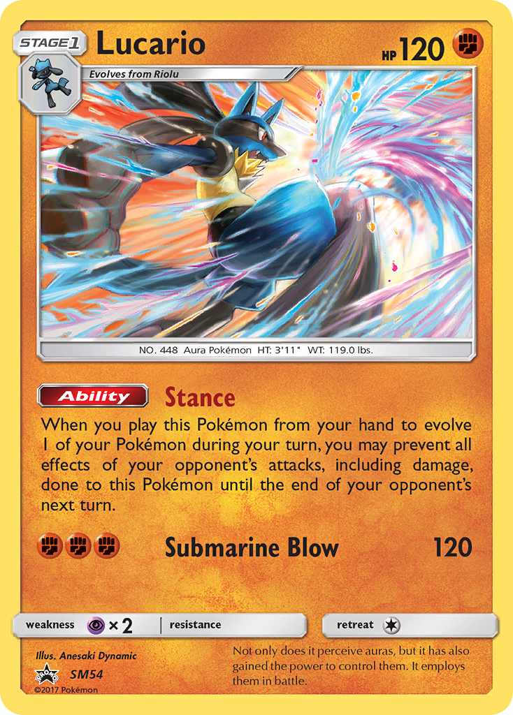 Lucario (SM54) [Sun & Moon: Black Star Promos] | L.A. Mood Comics and Games