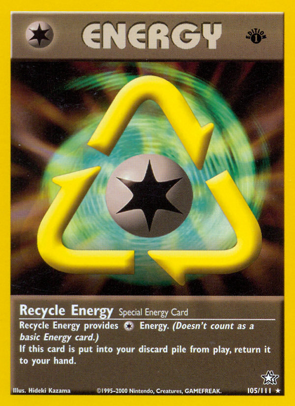 Recycle Energy (105/111) [Neo Genesis 1st Edition] | L.A. Mood Comics and Games