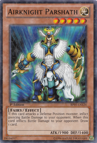 Airknight Parshath [BP01-EN124] Starfoil Rare | L.A. Mood Comics and Games