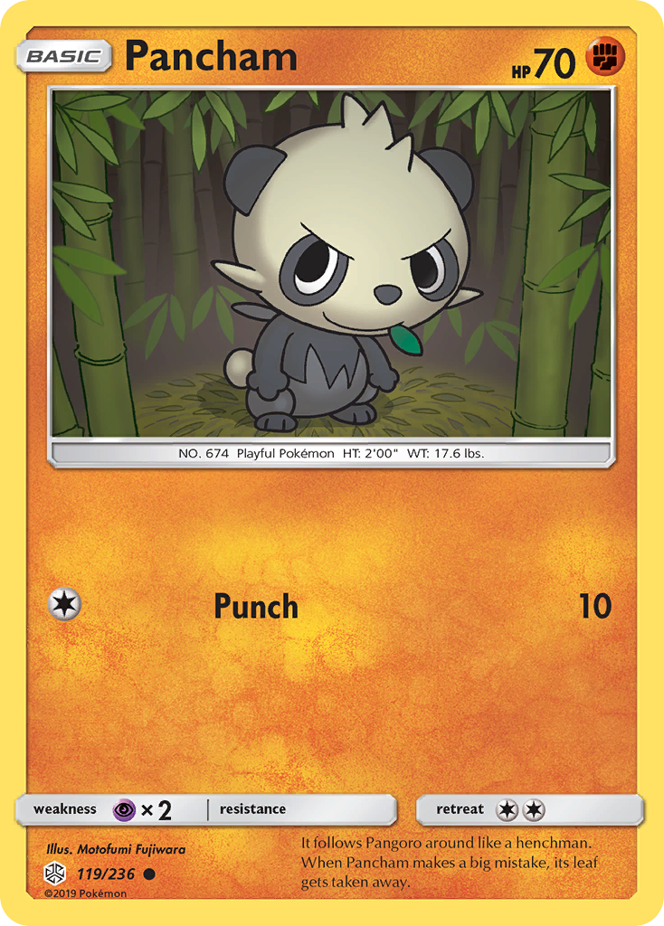 Pancham (119/236) [Sun & Moon: Cosmic Eclipse] | L.A. Mood Comics and Games