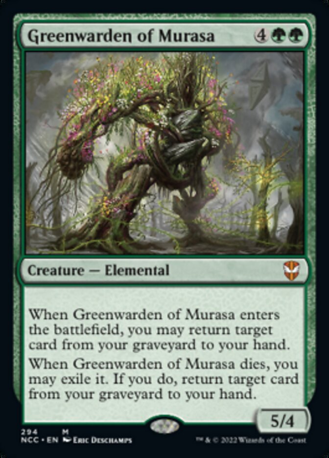 Greenwarden of Murasa [Streets of New Capenna Commander] | L.A. Mood Comics and Games